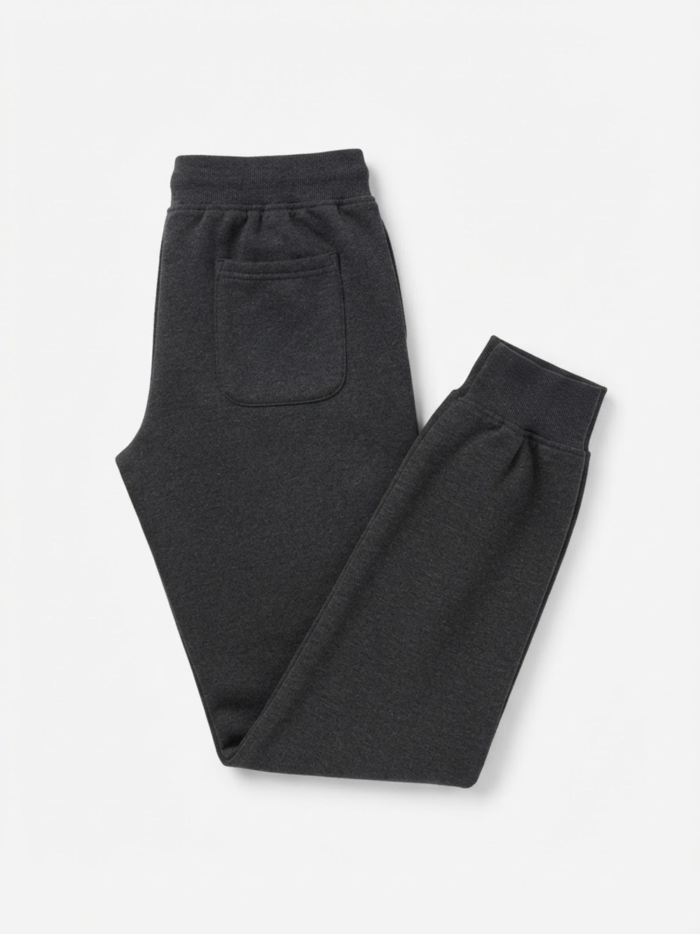 Kids Dark Gray Fleece Jogger Pants
